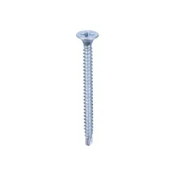 3.5x25 Self-Drilling Bugle Drywall Screws - Zinc Plated CE (Pack of 1,000)