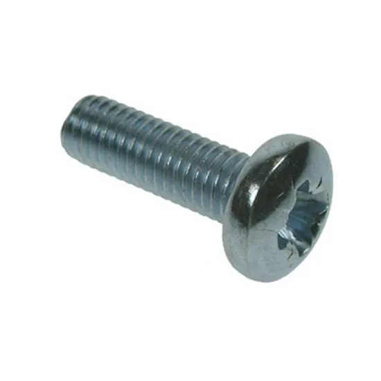 M6x40 Pan Pozi Machine Screws Zinc Plated (Pack of 100)