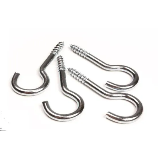 12G x 80mm M Hook - Zinc Plated (Pack of 100)