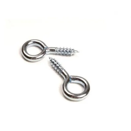 14G x 65mm Screws Eyes - Zinc Plated (Pack of 100)