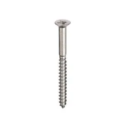 5.5x75 Csk Pozi Woodscrews Stainless Steel (Pack of 100) [Grade 304 A2]
