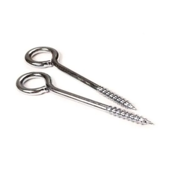12G x 75mm Vine Eyes - Zinc Plated (Pack of 100)