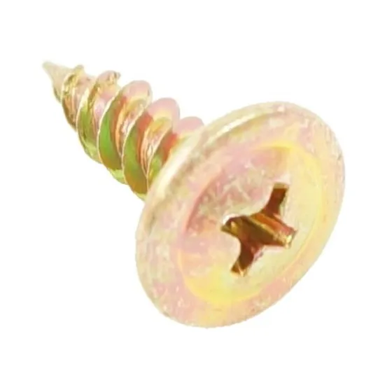4.2x14 Wafer Drywall Screws - Zinc & Yellow (Pack of 1,000)