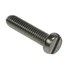 M3x10 Cheese Head Slotted Machine Screws Stainless Steel (Pack of 500) [Grade 304-A2]