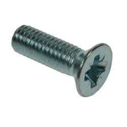 M2.5x6 Csk Pozi Machine Screws Zinc Plated (Pack of 2,000)