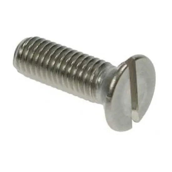 M3x8 Countersunk Slotted Machine Screws Stainless Steel (Pack of 500) [DIN 963 Grade 304 A2]