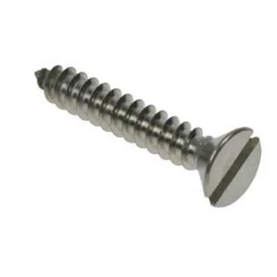 M3.5 x 9.5mm Recessed Csk Self Tapping Screws (Pack of 1,000) [DIN 7982 Grade 316 A4]