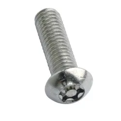 M5 x 25mm Tamper TX Button Head Machine Screws (Pack of 1,000) [Grade 304-A2]