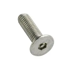 M6 x 16mm Csk Pin Hex Machine Screws (Pack of 1,000) [Grade 304-A2]