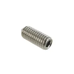 M5x8 Socket Set Screw Cone Cup Point Stainless Steel (Pack of 500) [DIN 914 Grade 304 A2]