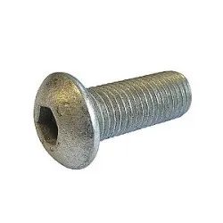 M16x45 Button Socket Screws Galvanised (Single Item) [Grade 10.9]