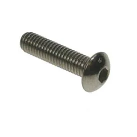 M3x12 Socket Button Screw Stainless Steel (Pack of 1,000) [DIN 7380 Grade 304 A2]