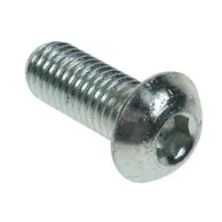 M10x30 Button Socket Screws Zinc Plated (Pack of 100) [Grade 10.9]