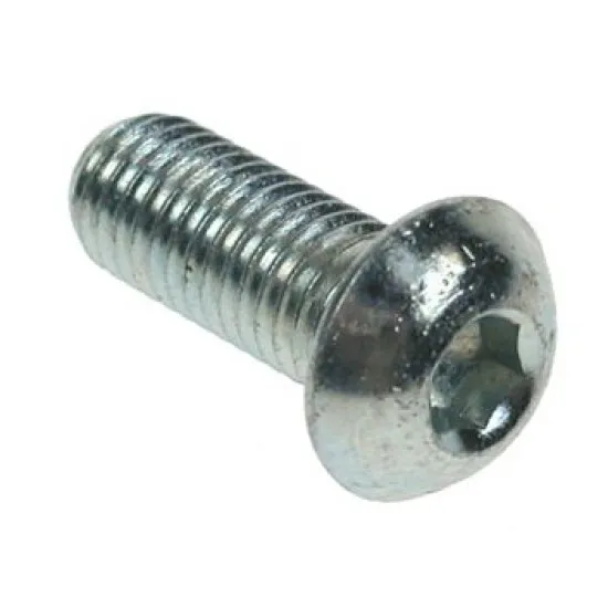 M10x35 Button Socket Screws Zinc Plated (Pack of 100) [Grade 10.9]