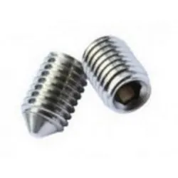 M8x16 Cone Point Socket Self Colour (Pack of 500) [Class 45H]