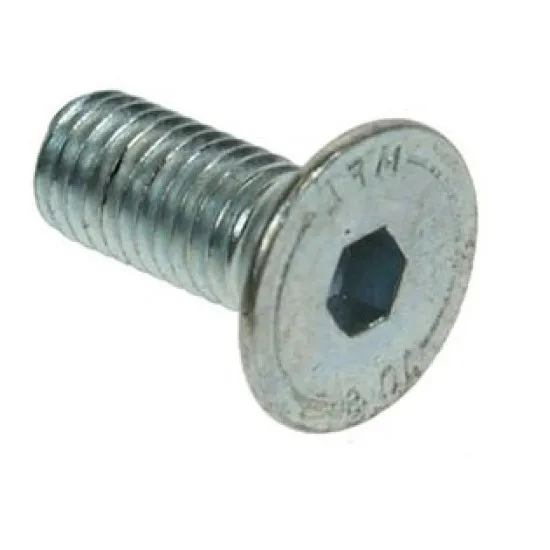 M24x100 Csk Socket Screws Zinc Plated (Pack of 10) [Grade 10.9]