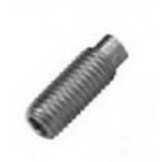 M8x12 Flat Point Socket Set Self Colour (Pack of 500) [Class 45H]