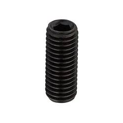 M8x12 Knurled Cup Point Socket Screws Self Colour (Pack of 1,000) [Class 45H]
