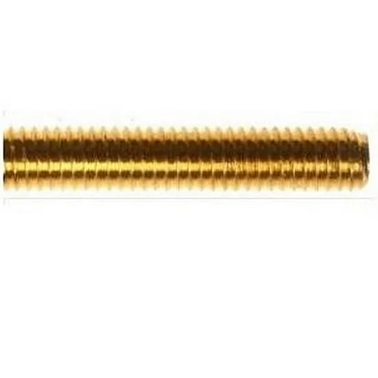 M5 x 1m Threaded Rod Brass DIN 975 (Single Bar)