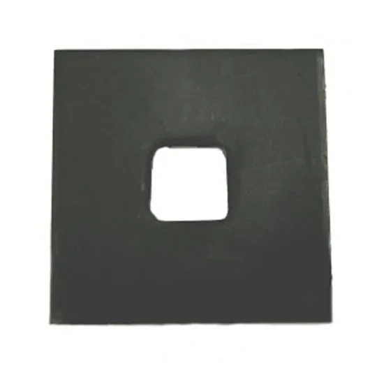 M24x100x10 Square Plate Washer Self Colour (Pack of 30) Square Hole