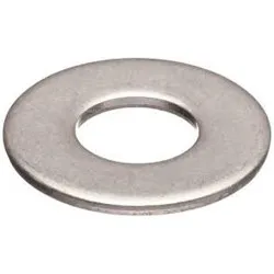 M3 Form 'A' Flat Washers Brass Nickel Plated (Pack of 250) [DIN 125A]