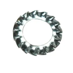 M3 External Serrated Washers Zinc Plated (Pack of 2,000) [DIN 6798A]