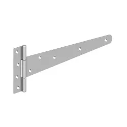 254mm Medium Tee Hinge 121M Zinc Plated [Pair] (Box of 5)