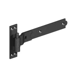 305mm Cranked Hook & Band 1056 Epoxy Black (Box of 2)