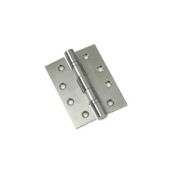 102 x 76 x 3mm Ball Bearing Hinge [Satin Stainless Steel]