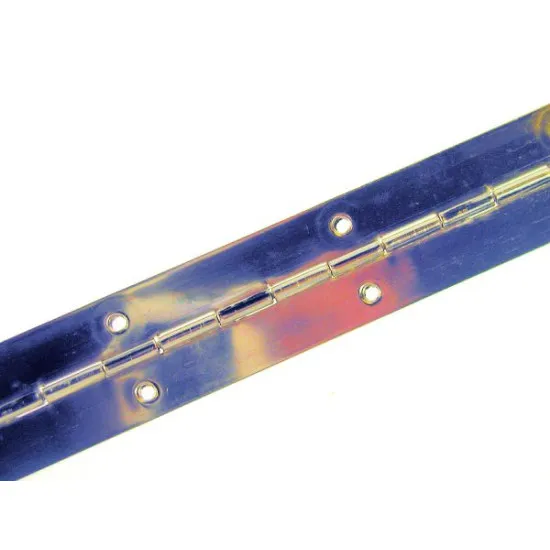 25mm x 1.8m Continuous Hinge 101 Electro Brassed (Box of 10)
