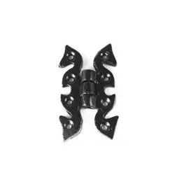 70mm Antique Butterfly Hinge KX956 Black [Pair] (Box of 25)