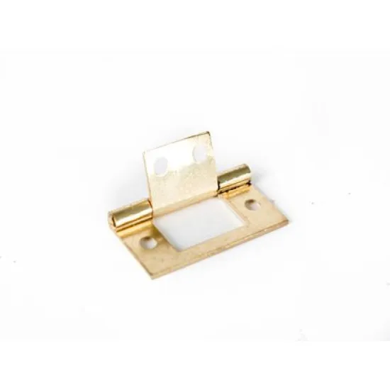 40mm Flush Hinge 105 Electro Brass [Pair] (Box of 25)