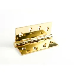 100x75mm Heavy Duty Brass Ball Bearing Hinge 119P (Box of 5)