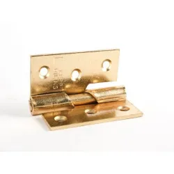 75mm Steel Rising Butts 466 Left-Hand Electro Brass [Pair] (Box of 5)