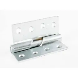 100mm Steel Rising Butts 466 Right-Hand Zinc Plated [Pair] (Box of 5)