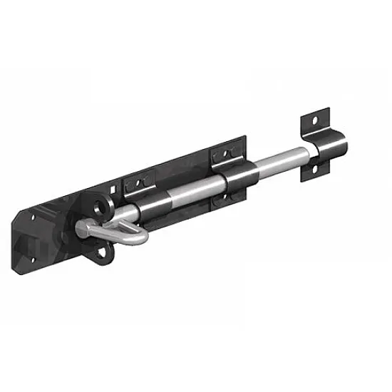 102x13mm 2A Brenton Padbolt [Epoxy Black] (Box of 5)