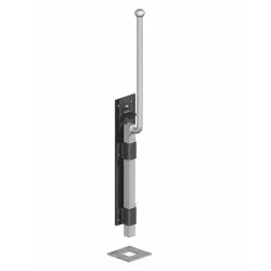 610x16mm 60MT Monkey Tail Bolt [Epoxy Black] (Pack of 2)