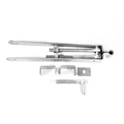 600mm Adjustable Field Gate Set 131 [Galvanised]