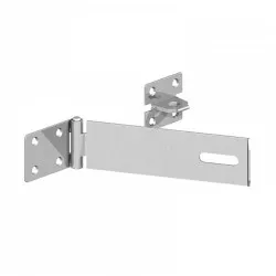 76mm Safety Hasp & Staple [Zinc Plated] (Pack of 10)