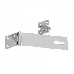 114mm Safety Hasp & Staple [Galvanised] (Pack of 10)
