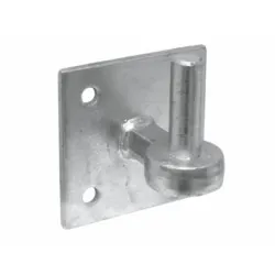 19mm Gate Hanger / Hook On Plate [Galvanised] (Box of 5)