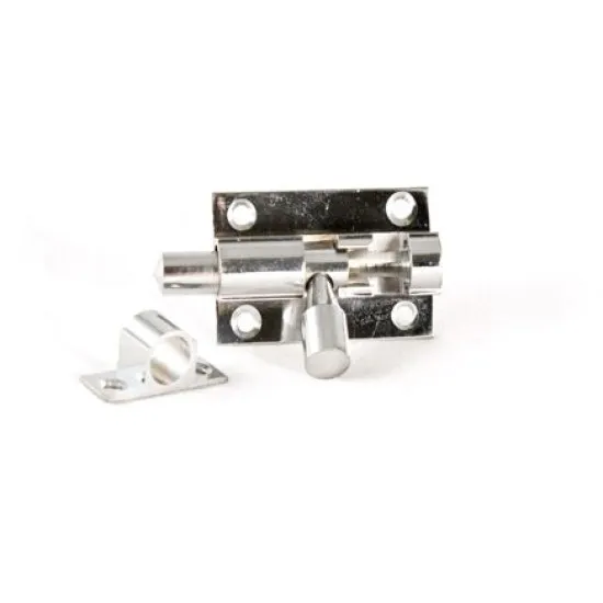102x25mm 240 Necked Barrel Bolt [Chrome Plated] (Pack of 4)