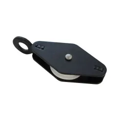 38mm Single Line Pulley 261N [Epoxy Black] (Pack of 10)