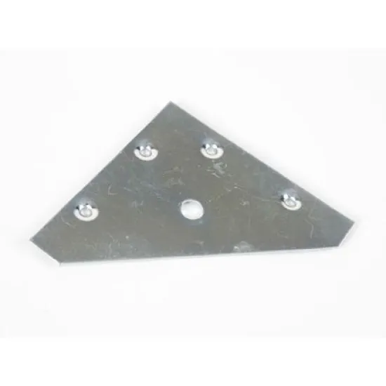 50mm Flat Corner Bracket 322 [Zinc Plated] (Box of 20)