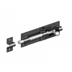 76mm 923A Straight Tower Bolt [Epoxy Black] (Pack of 4)