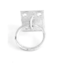 50x50mm Ring On Plate 513 [Galvanised] (Pack of 10)