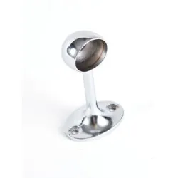 19mm Deluxe End Bracket [Chrome Plated] (Pack of 5)