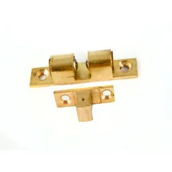 38mm Double Ball Catch Brass (Pack of 4)