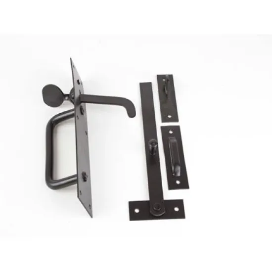 178mm 20/2 No.2 Suffolk Latch [Epoxy Black] (Pack of 4)
