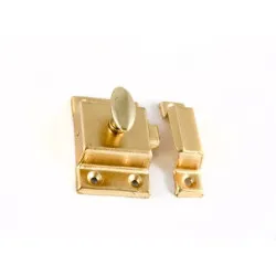 45mm Turn Cupboard Catch [Electro Brass] (Pack of 4)